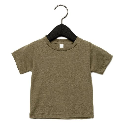 Bella Canvas Baby Triblend Short Sleeve Tee Olive Triblend